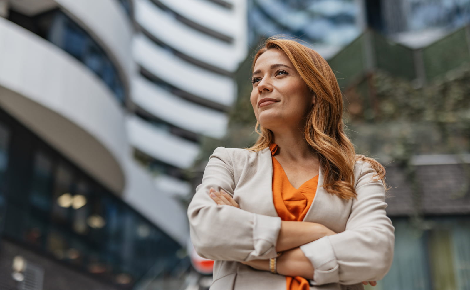 自信に満ちた女性
